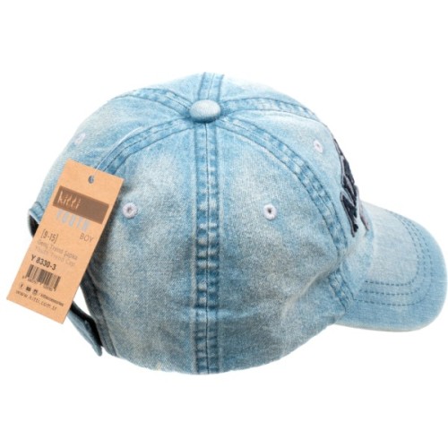 Кепка дитяча Kitti джинсова (Y8330-3-54B-lightblue)