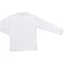 Футболка дитяча A-Yugi поло з довгим рукавом (4211-128B-white)