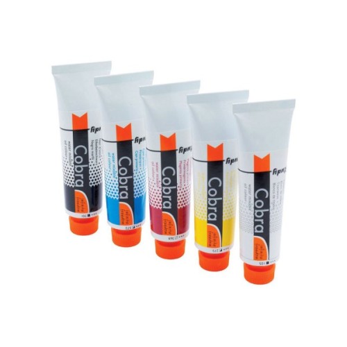 Олійні фарби Royal Talens Cobra водорозчинних 5 кольорів 40 мл (8712079341336)