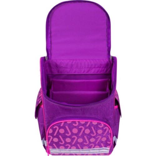 Портфель Bagland з ліхтариками Успіх 12 л. фіолетовий 409 (00551703) (80213595)