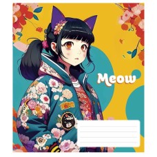 Зошит Школярик Kawaii 48 аркушів лінія (048-3302L)