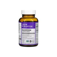 Мінерали New Chapter Магній та Ашваганда, Magnesium + Ashwagandha, 30 вегетеріанських кап (NCR-90240)