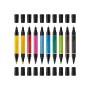Художній маркер Faber-Castell двосторонніх Pitt Artist Pen Dual Marker, 10 кольорів (32417)