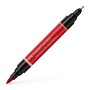 Художній маркер Faber-Castell двосторонніх Pitt Artist Pen Dual Marker, 10 кольорів (32417)
