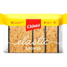 Губки кухонні Chisto Elastic Sponge 4 шт. (4823098409014)