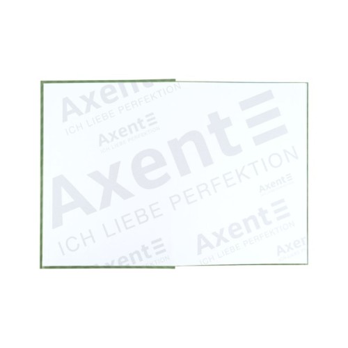 Книга записна Axent A4 Pattern, 96 аркушів клітинка, зелений (8425-1-A)