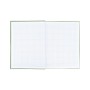 Книга записна Axent A4 Pattern, 96 аркушів клітинка, зелений (8425-1-A)