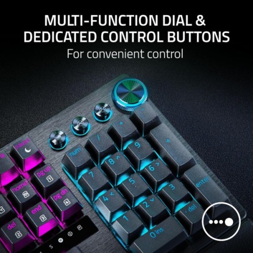 Клавіатура Razer Huntsman V3 Pro USB UA Black (RZ03-04970100-R3M1)