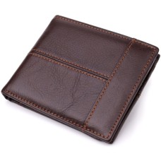 Гаманець Vintage З натуральної шкіри Коричневий (22888)