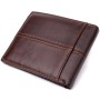 Гаманець Vintage З натуральної шкіри Коричневий (22888)