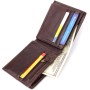 Гаманець Vintage З натуральної шкіри Коричневий (22888)