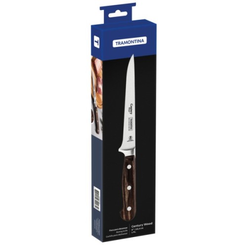 Кухонний ніж Tramontina Century Wood для обвалювання 152 мм (21536/196)
