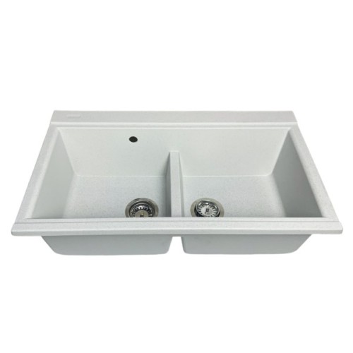 Мийка кухонна Adamant Similar Old stone + змішувач + дозатор + ополіскувач склянок + ко (4824296106510)