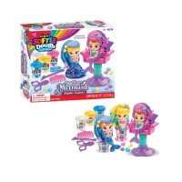 Набір для творчості Cra-Z-Art Салон краси Блискуча русалка, тісто для ліплення, набір 12 од (66606CRA)