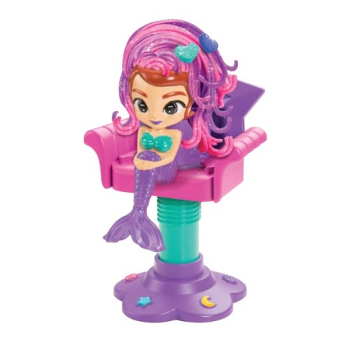 Набір для творчості Cra-Z-Art Салон краси Блискуча русалка, тісто для ліплення, набір 12 од (66606CRA)