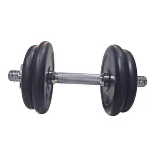 Гантель HSF з гумовим покриттям MD2502 - 2шт по 10 кг (пара) (К00024980)