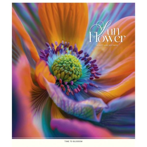Зошит Школярик Sun Flower 60 аркушів клітинка (060-3456K)