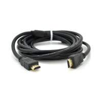 Кабель мультимедійний HDMI M to HDMI M 1.0m V1.4 1080P black Ritar (HDMI(M)/(M)V1.4-1m-94P)