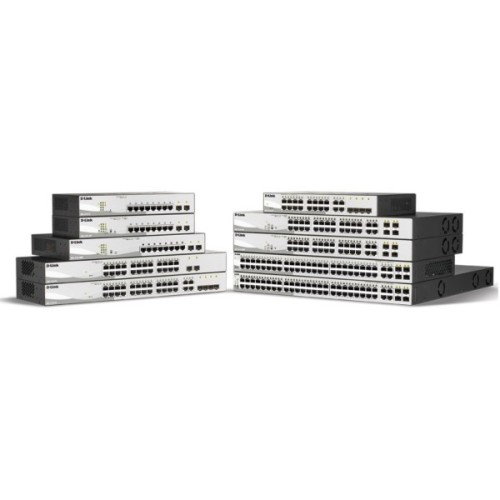 Комутатор мережевий D-Link DGS-1210-24P