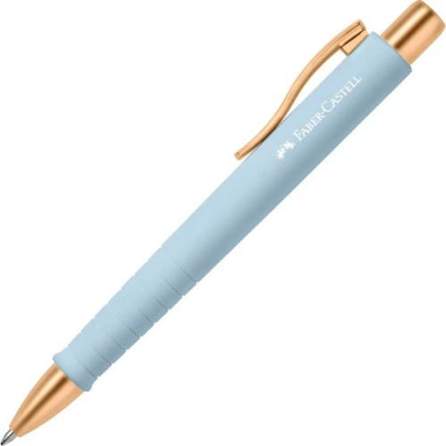 Ручка кулькова Faber-Castell набір кулькова ручка + 2 олівця Writing Set POLY BALL Urban, колір блакитний (32574)