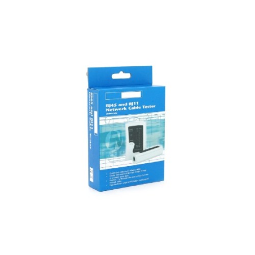 Тестер кабельний RJ45/RJ11 Merlion (YT-NS-468N / 00201)