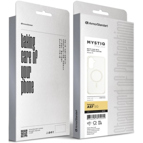 Чохол до мобільного телефона Armorstandart Mystiq MagCase Samsung A57 5G White (ARM91625)