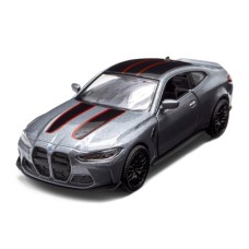 Масштабна модель автомобіля TechnoDrive BMW M4 CSL 2023 сірий (250436U)