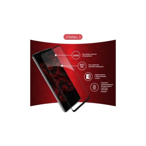 Скло захисне Intaleo Full Glue ZTE Blade V30 Black (1283126515644)