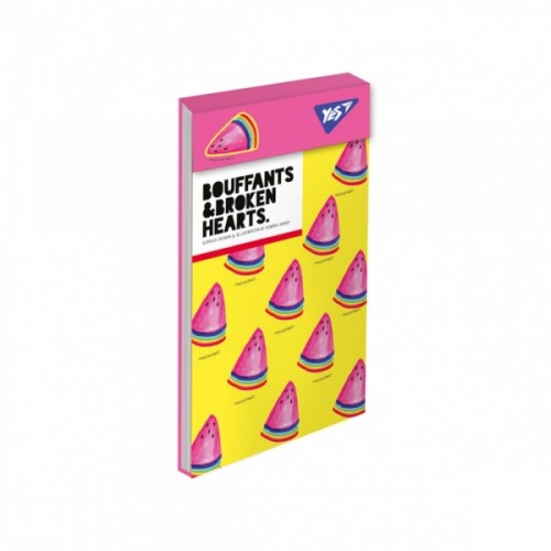 Блокнот Yes А7 + / 50 клей, софт-тач "BBF" (151644)