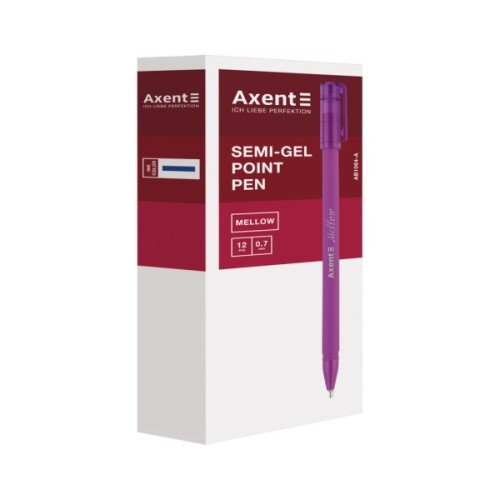 Ручка масляна Axent Mellow Синя 0.7 мм (AB1064-02-A)