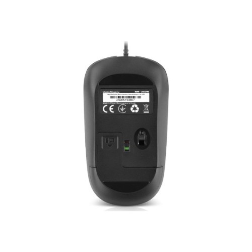Мишка REAL-EL RM-222 USB Black/Gray (EL123200040)