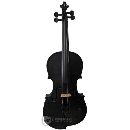 Скрипка Stentor Harlequin Electric Violin Outfit 4/4 Black (1515ABK)