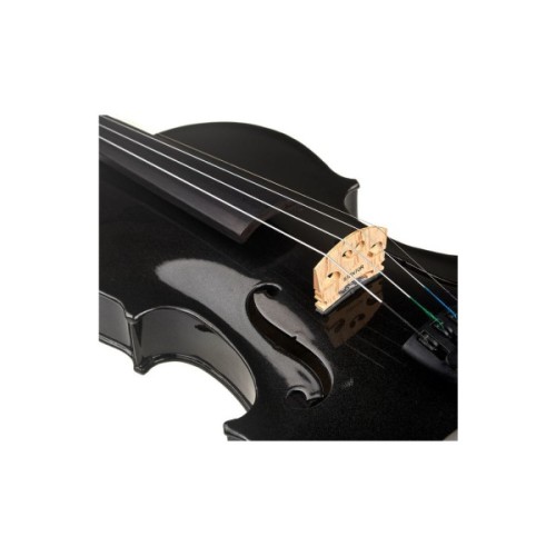 Скрипка Stentor Harlequin Electric Violin Outfit 4/4 Black (1515ABK)