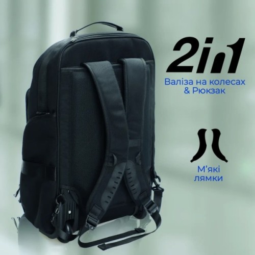 Рюкзак для ноутбука Promate 15.6" Rover-TR black + tablet pocket (crampack-tr.black)