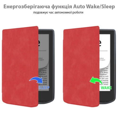 Чохол до електронної книги BeCover Smart Case PocketBook 629 Verse / 634 Verse Pro 6" Red (710979)