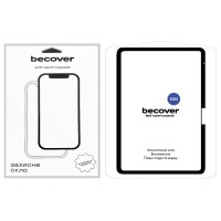 Скло захисне BeCover 10D Apple iPad Air 13" M2/M3 (2024/2025) Black (711676)