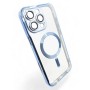 Чохол до мобільного телефона BeCover TPU Chrome Case (MagSafe) для Apple iPhone 16 Pro Max Sierra Blue (712087)