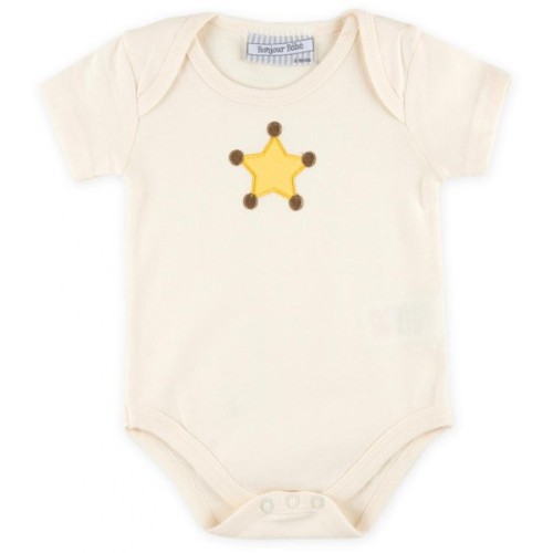 Набір дитячого одягу Luvena Fortuna чоловічок, штанці, кофточка і шапочка (F7762.C.3-6)