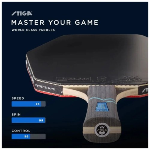 Ракетка для настільного тенісу Stiga Cybershape Future 3 Star FL (1213-0304-35) (931284)