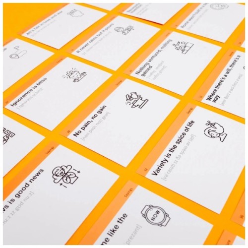 Навчальний набір English Student Картки для вивчення англійської мови Idioms B2-С1 (укр.) (591225992)