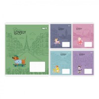 Зошит Yes Stay lovely А5 12 аркушів коса лінія (768767)