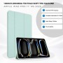 Чохол до планшета BeCover Tri Fold Soft TPU Silicone Apple iPad Pro 11" M5 2025 Light Green (715992)