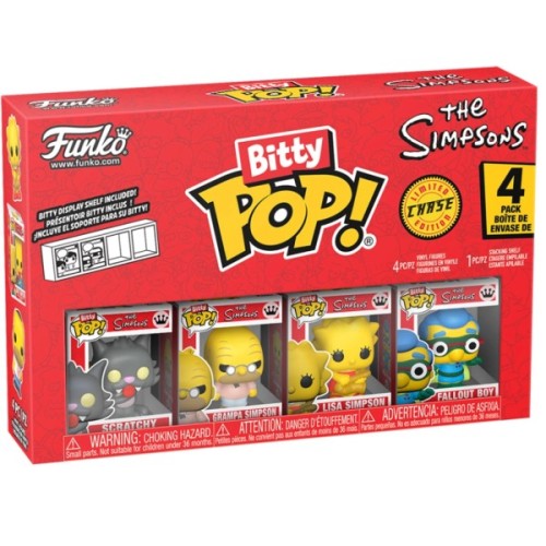 Фігурка Funko Pop набір Bitty POP! - Сверблячка (4 фігурки в ас.) (85710)