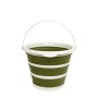 Відро складане Tribe Water Bucket Lid 10 л з кришкою olive (T-FJ-0050-olive)