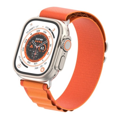 Ремінець до смарт-годинника Armorstandart Alpina Band для Apple Watch 42 (Series 11-10)/41/40/38 Orange (ARM64978)