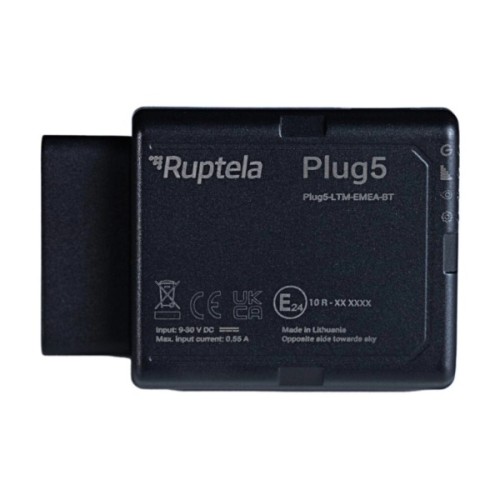 GPS-трекер для авто Ruptela Smart OBD Tracker Plug5 (Plug5-LTM-EMEA-BT)