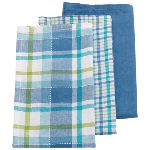 Рушник Kela кухонний набір Pasado, блакитний, 65x45 см, 3 шт (15964) (00000018273)