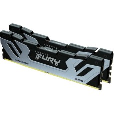 Модуль пам'яті для комп'ютера DDR5 48GB (2x24GB) 8800 MHz Renegade Black/Silver Kingston Fury (ex.HyperX) (KF588CU42RSK2-48)