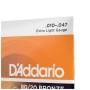 Струни для гітари D'Addario Bronze 80/20 Extra Light (10-47) (EJ10)