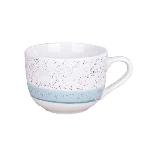Чашка Ardesto Siena, 500мл, порцеляна, біло-блакитний (AR2950SWB)